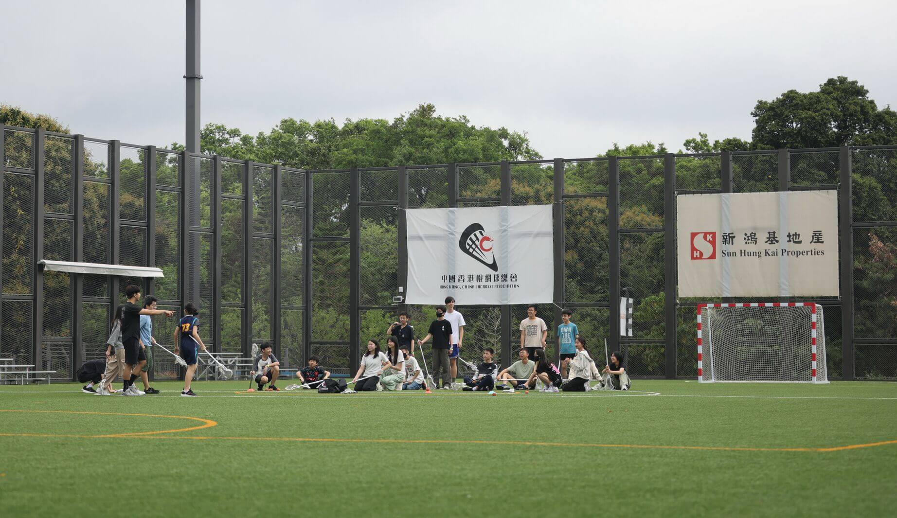 Participants enjoyed engaging with emerging sports like lacrosse, padel and pickleball at GO PARK Sports.